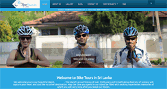 Desktop Screenshot of biketoursinsrilanka.com